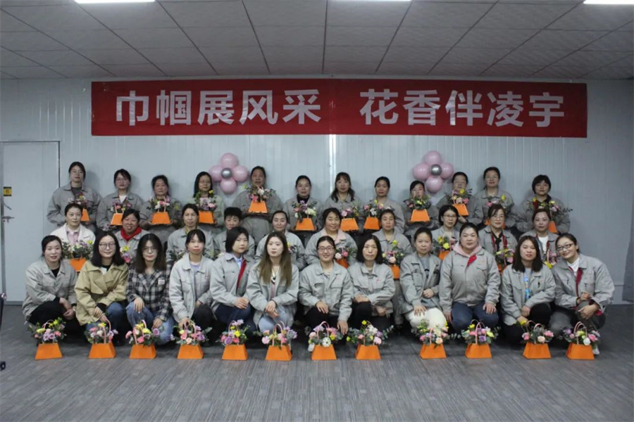 玫瑰亦鏗鏘，凌宇女工有力量！