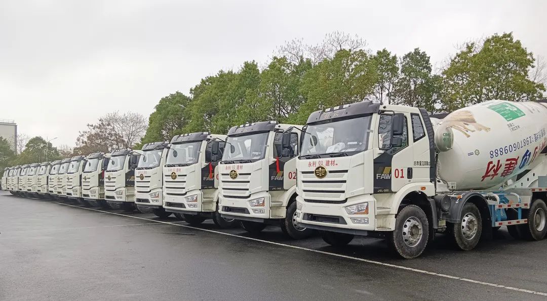 聯(lián)合交付共贏未來(lái)！全新解放&凌宇J6L攪拌車首亮相！
